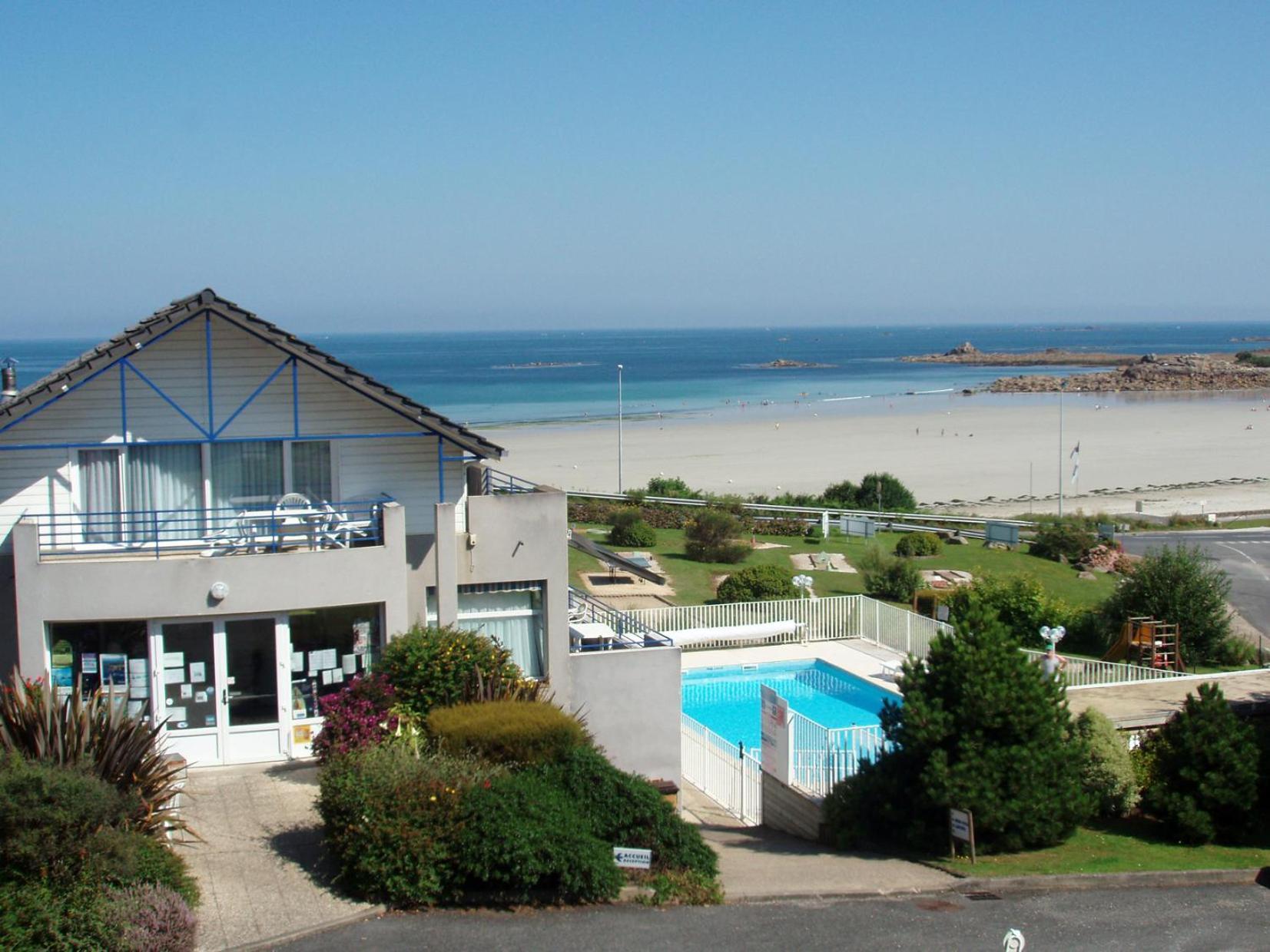 Les Terrasses De La Plage De Trestel Trévou-Tréguignec Exterior foto
